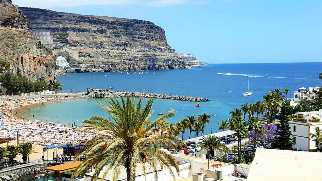 Pensión Playa Puerto De Mogan Exterior foto