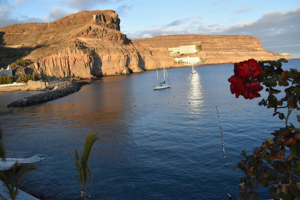 Pensión Playa Puerto De Mogan Exterior foto