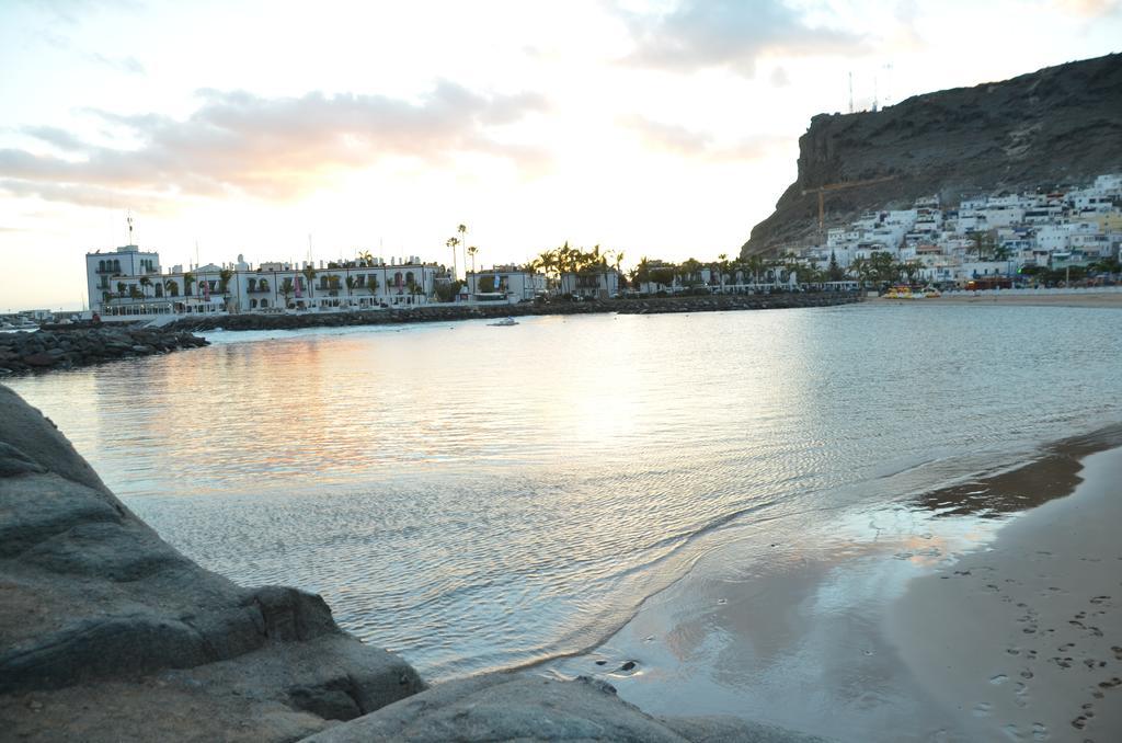 Pensión Playa Puerto De Mogan Exterior foto
