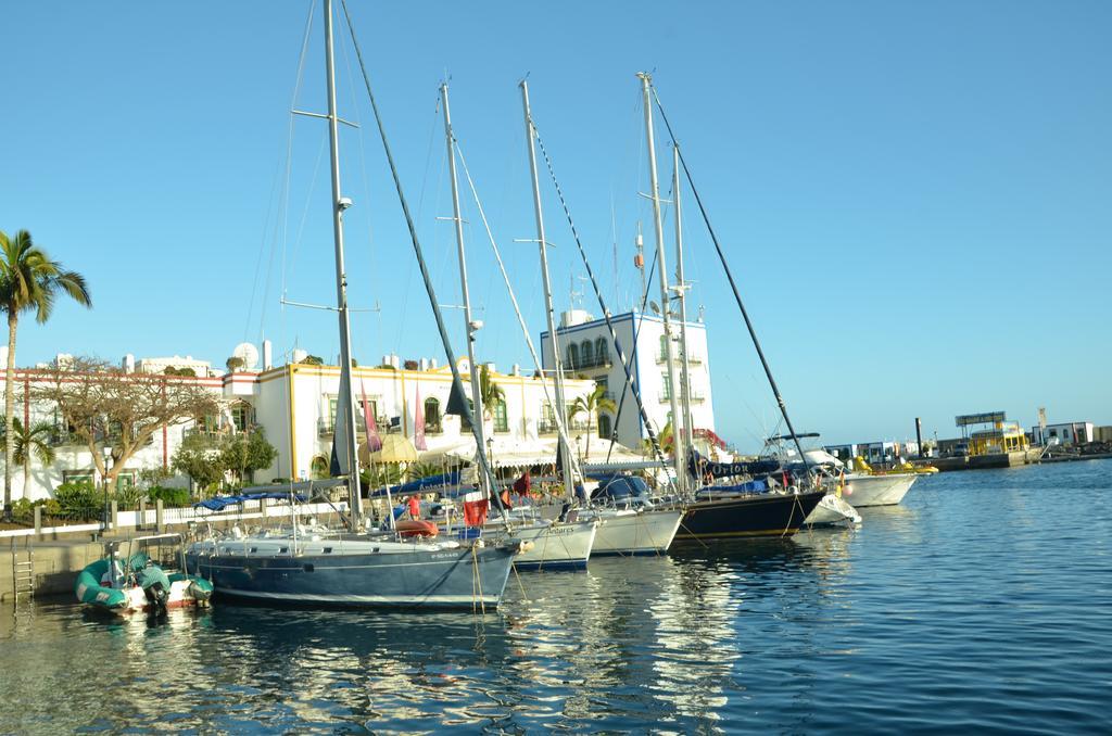 Pensión Playa Puerto De Mogan Exterior foto