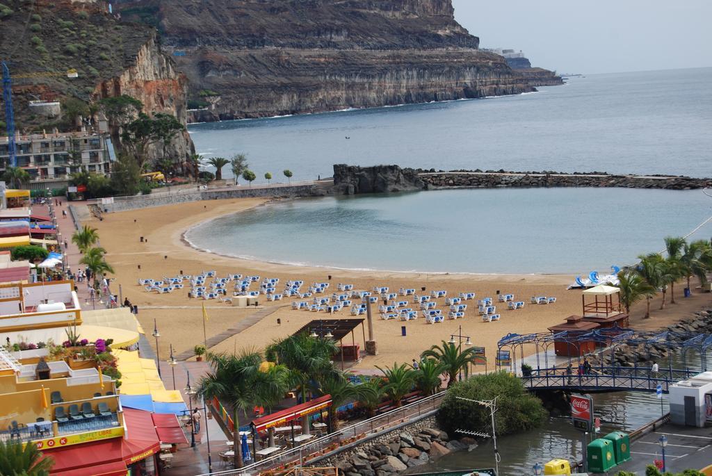 Pensión Playa Puerto De Mogan Exterior foto