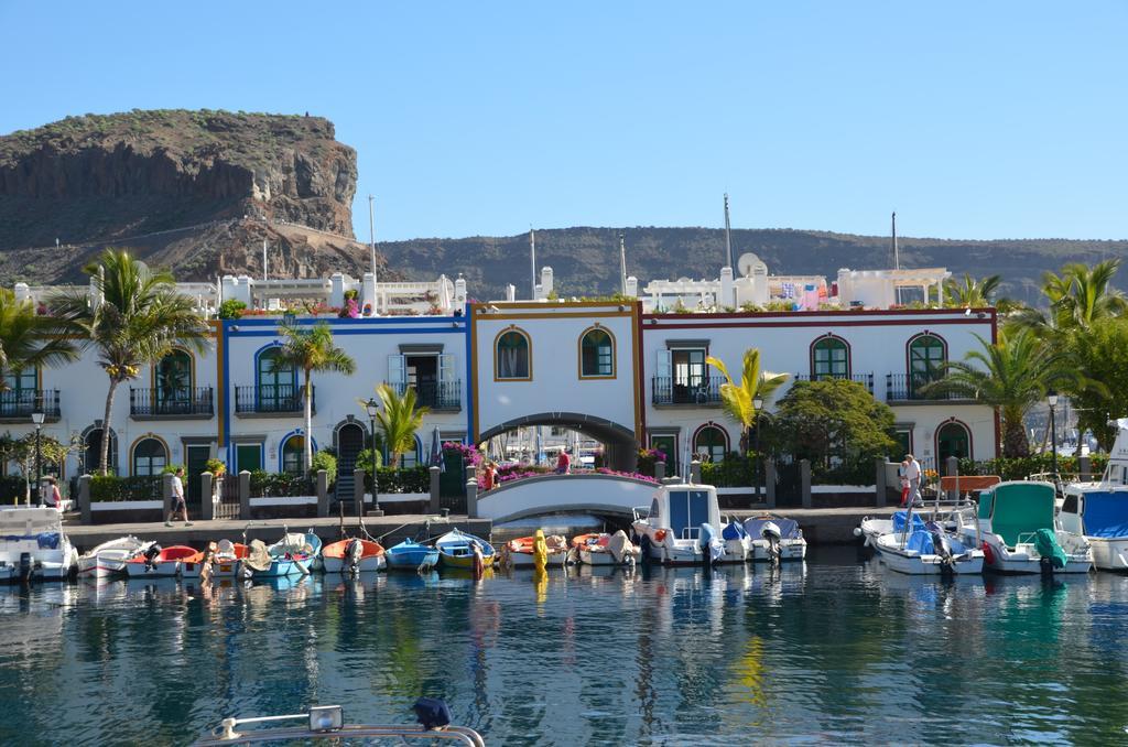 Pensión Playa Puerto De Mogan Exterior foto