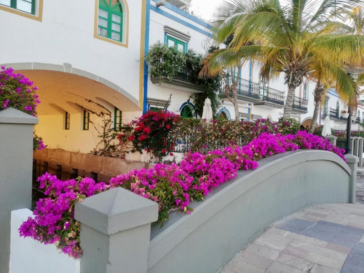 Pensión Playa Puerto De Mogan Exterior foto