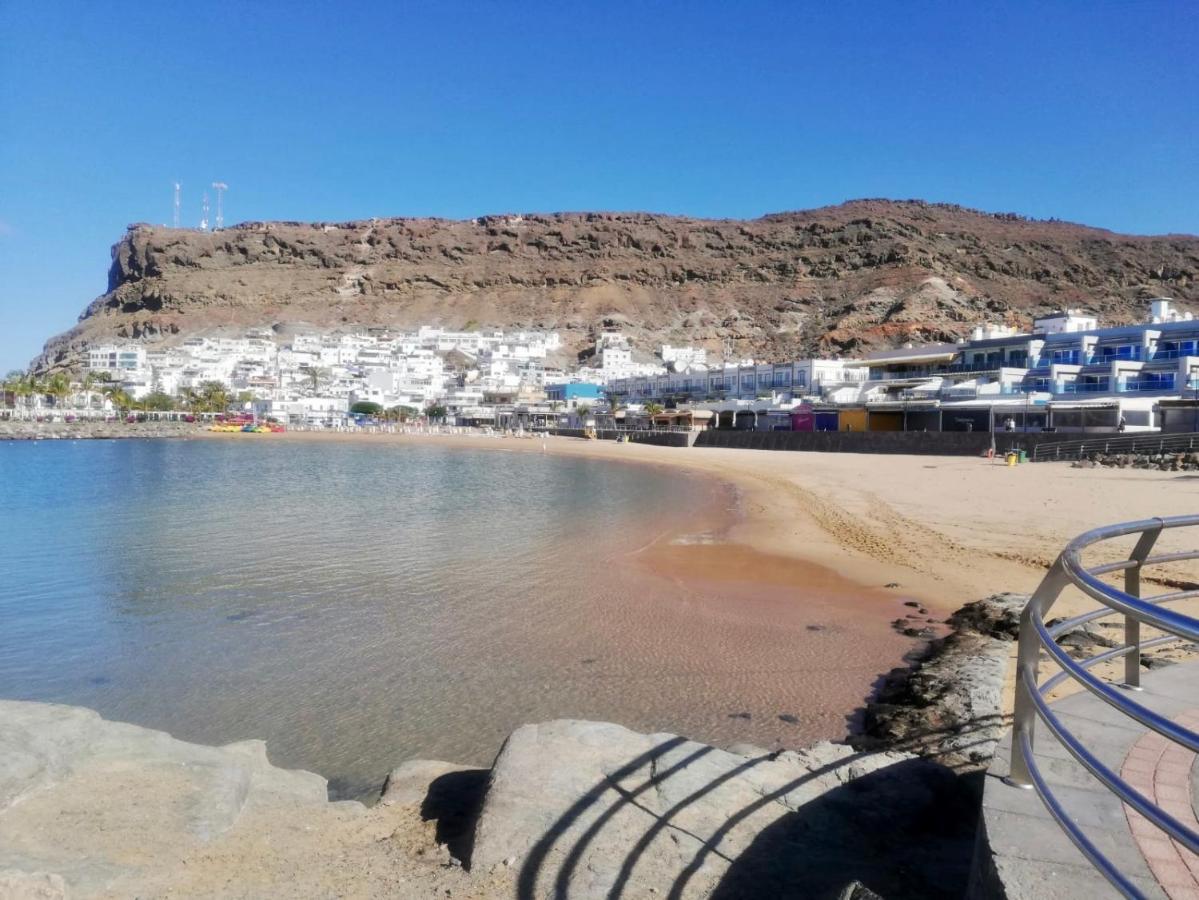 Pensión Playa Puerto De Mogan Exterior foto